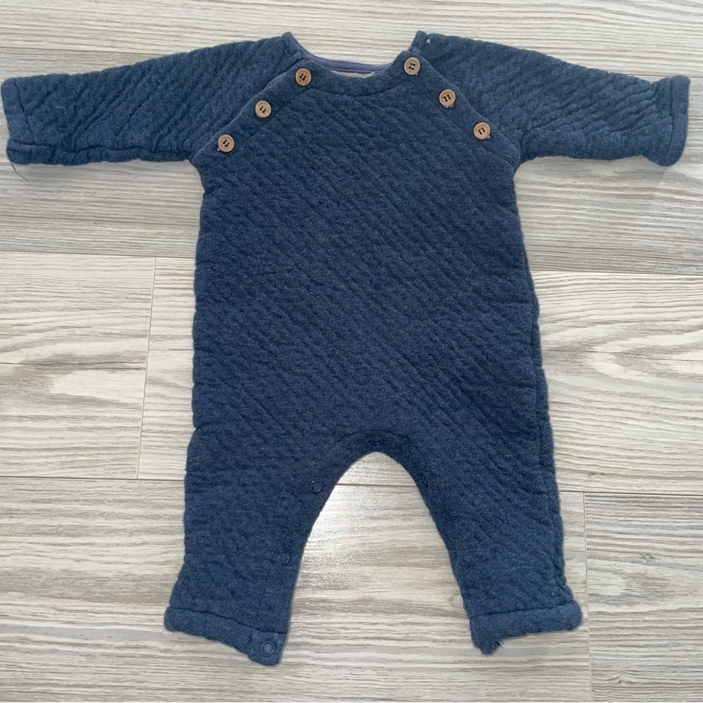 Arsène et les Pipelettes Quilted One-Piece 3 Months